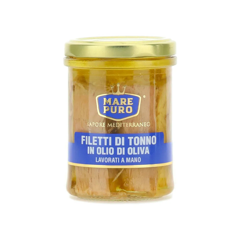 Filetes de Atún Artesanales en Aceite de Oliva 180g