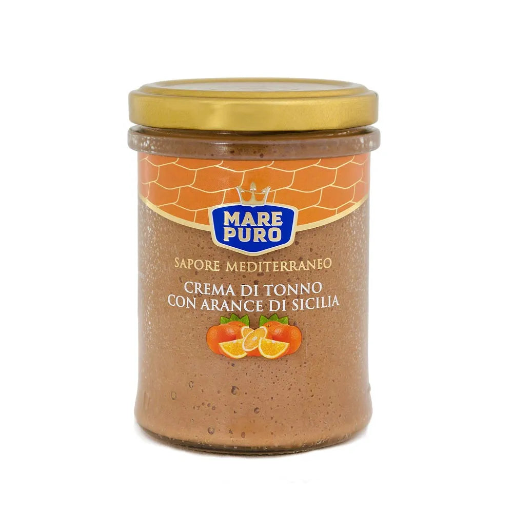 CREMA DI TONNO ALL'ARANCIA 180g - TONNOMAREMIO