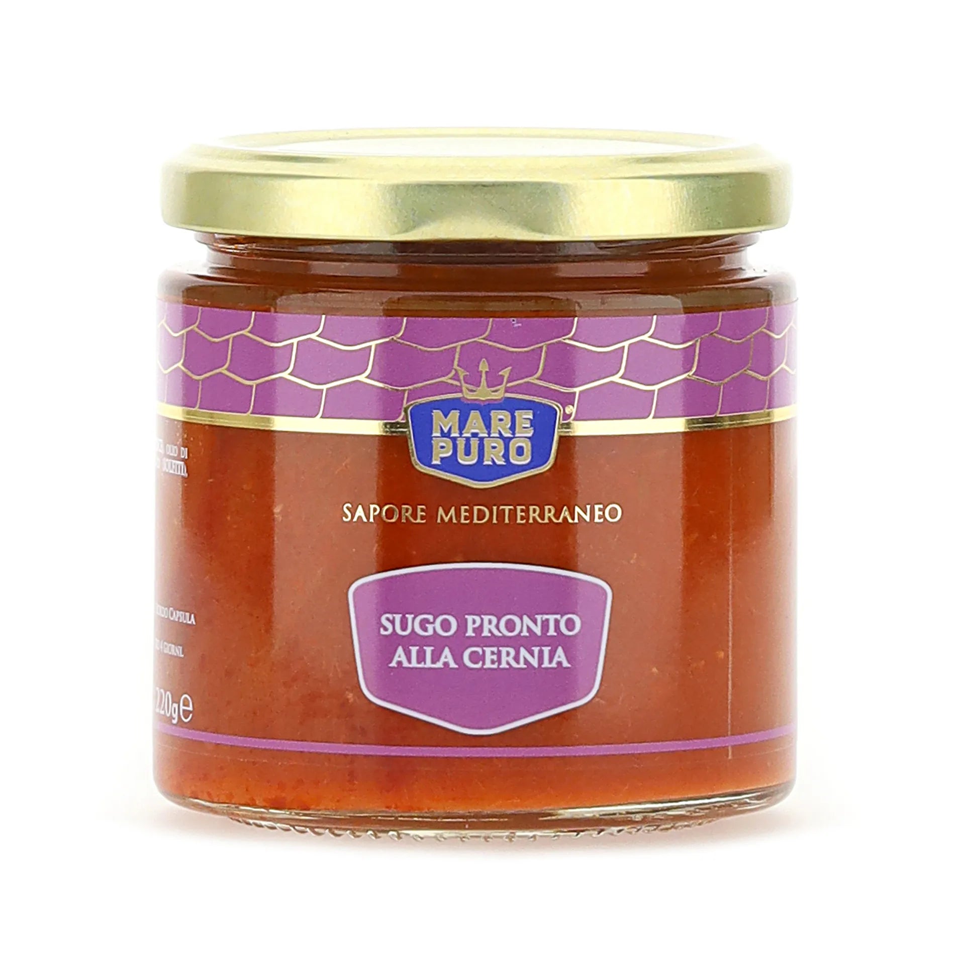 SUGO PRONTO ALLA CERNIA GRAMMI 220 - TONNOMAREMIO