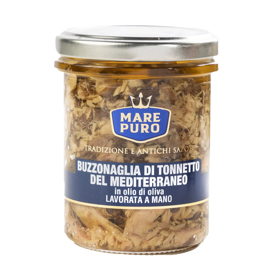 Buzzonaglia Di Tonnetto Del Mediterraneo In Olio Di Oliva 190 Grammi