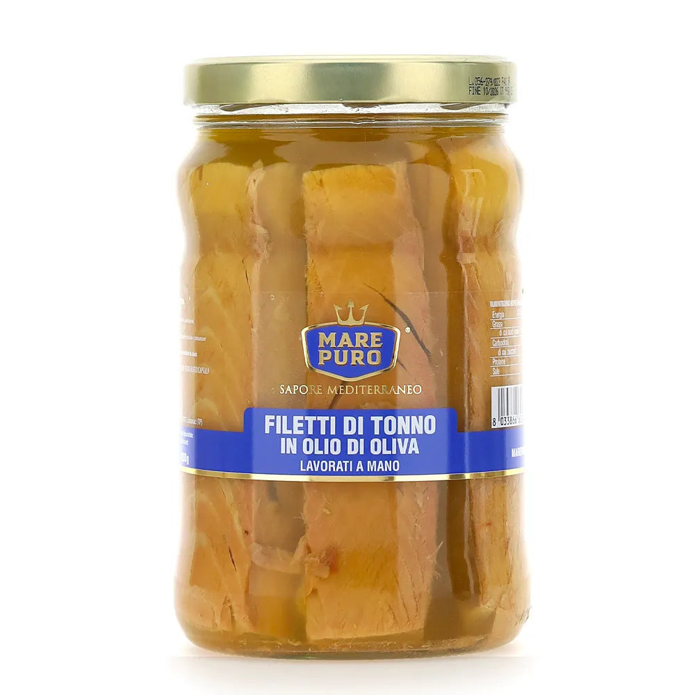Filetti di Tonno all’olio d’oliva 1700g - TONNOMAREMIO