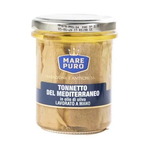 Tonnetto Del Mediterraneo In Olio Di Oliva 180 Grammi