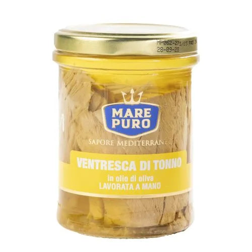 Ventresca Di Tonno YELLOWFIN In Olio Di Oliva – 180 gr - TONNOMAREMIO